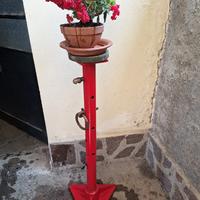 colonna porta vaso di fiori pezzo unico
