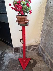 colonna porta vaso di fiori pezzo unico