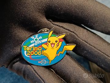 Spilla Olimpica Pikachu Olimpiadi Torino 2006 