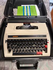 Macchina da scrivere brother deluxe 762tr