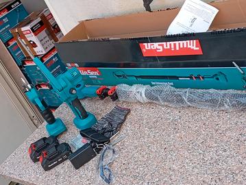 kit potatura forbici e motosega con asta telescop