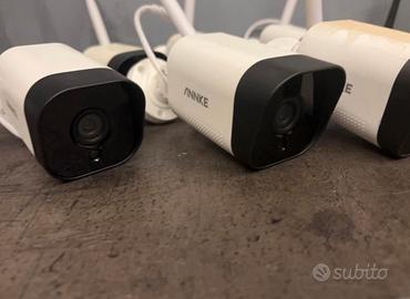 8 Telecamere+modem registratore+ripetitore wifi