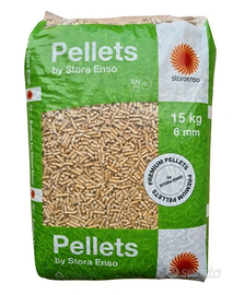 Pellet di Abete Stora Enso ENplus A1