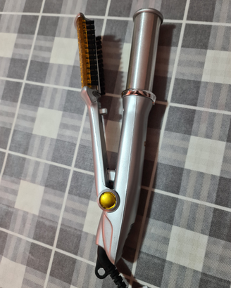 Spazzola piastra rotante arriccia o liscia capelli