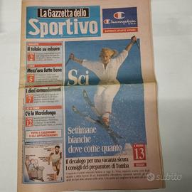 Lotto de"La Gazzetta dello sportivo" anno 1°,1995 