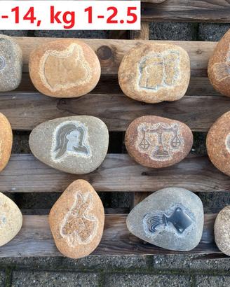 Natale Segni zodiacali scolpiti su pietra