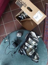 scarponi da sci riscaldati