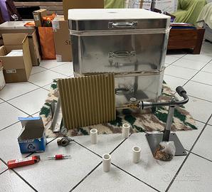 Forno a gas per raku e ceramica