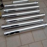 tubi coibentati con curve e cappello 4 venti