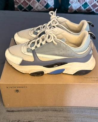 Runner Chunky Grigio e Crema, Stile Clean Fit Tech