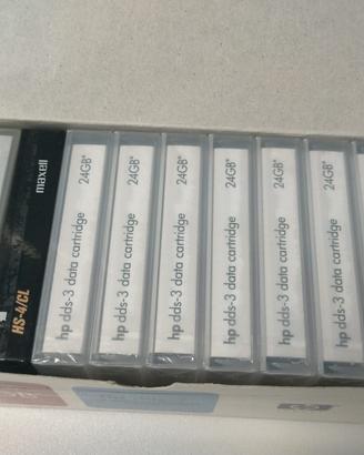 cartucce dischi dds3 hp dds3 24GB