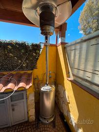 Stufa a fungo da esterno