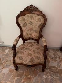 Poltrona Luigi Filippo originale