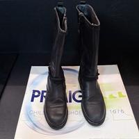 stivali in pelle bambina