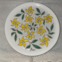 Piatto decorativo Primavera Gialla