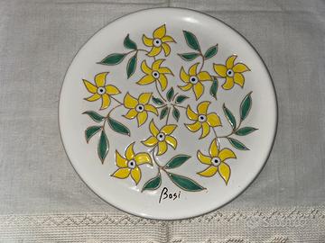 Piatto decorativo Primavera Gialla
