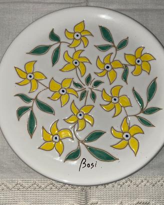 Piatto decorativo Primavera Gialla