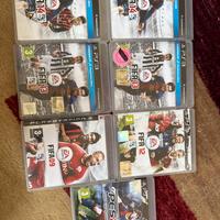 Lotto giochi PS3 pes+fifa