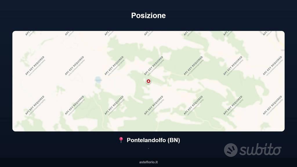 Immobile in asta di 31043 m² a Pontelandolfo - Vista 2