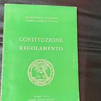 costituzione regolamento massoneria grande oriente