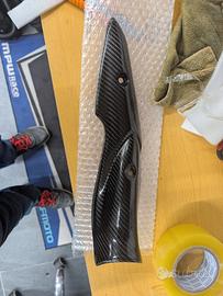 protezione scarico per z900 in carbonio SC project