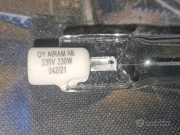 Lampada airam e wimex alogena R7s 118mm lineare