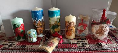 candele per natale 