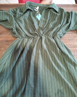 vestito verde dorabella 