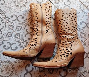 Stivali estivi donna vintage 