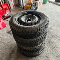 Treno gomme con cerchio per fiat600, trattabile