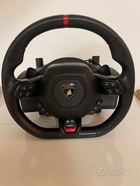 PERFETTO VOLANTE LAMBORGHINI CON CAVI quasi nuovo