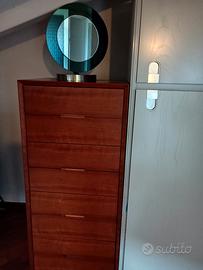 Settimanale in ciliegio Poliform