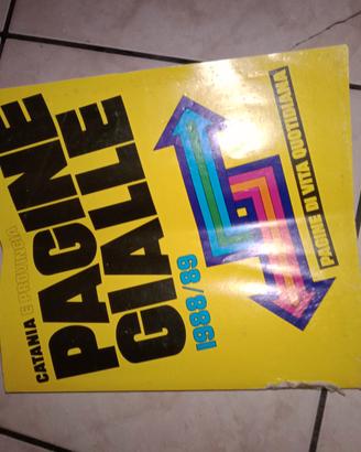 pagine gialle 1988/89 Catania 
