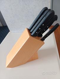 Set coltelli da cucina con ceppo ***NUOVO***