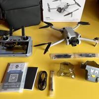 Dji mini 4 pro + radio con schermo rc-2