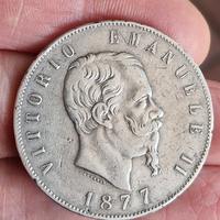 moneta in argento 1877