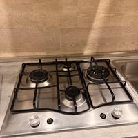 Piano cottura Gas Hotpoint PCN 642 IX 4 fuochi