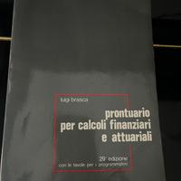 Prontuario per calcoli finanziari e attuariali