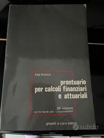 Prontuario per calcoli finanziari e attuariali