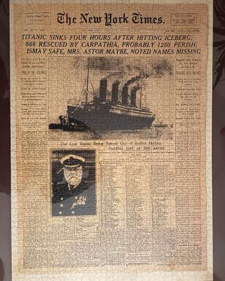 puzzle the ny times - titanic