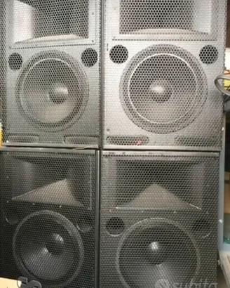 Meyer sound cq1 impianto amplificato professio