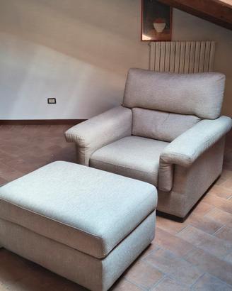 poltrona e pouf contenitore Poltronesofà 