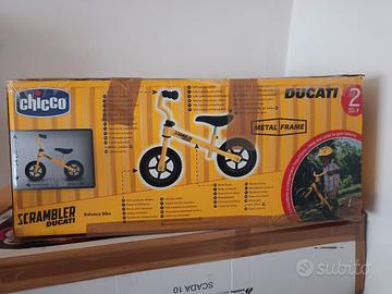 bici senza pedali ducati buona mai usata
