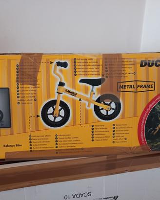 bici senza pedali ducati buona mai usata