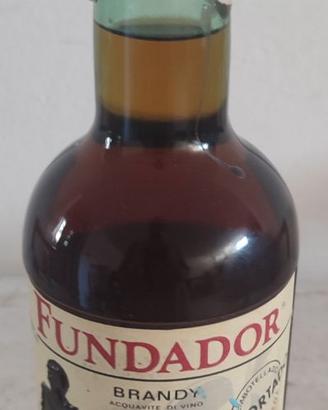 Bottiglia Brandy Fundador Vintage Anni '70
