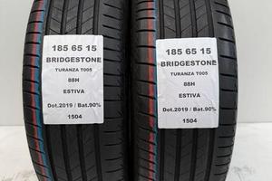 2 gomme 185 65 15 bridgestone a1504
