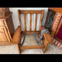 Poltrona con cuscino 