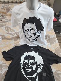 maglietta Ayrton Senna faccia