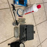 Dinamometrica per bici +pompa per forcelle e altro