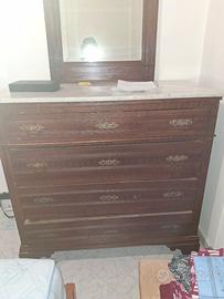 Arredamento camera da letto in legno